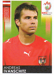 Andreas Ivanschitz Austria samolepka EURO 2008 #170